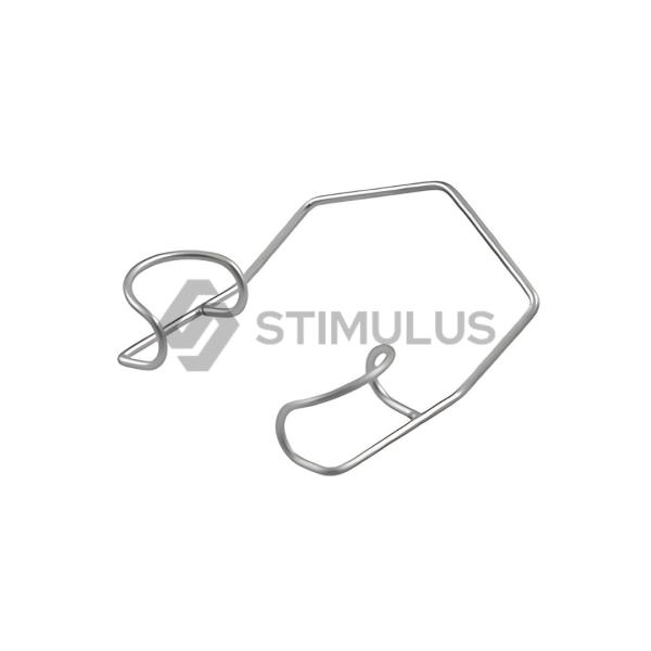 BARRAQUER WIRE SPECULUM 10MM CLOSED ROUND BLADES