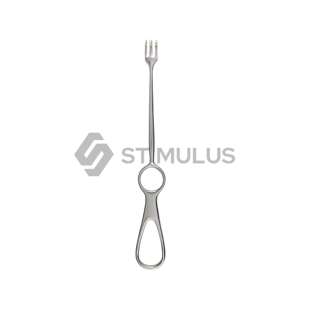 Cairn (Rake) Scalp Retractor With 3 Prongs