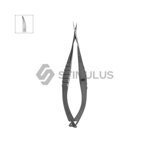 Vannas Capsulotomy Scissors, Curved