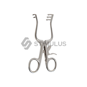 West Retractor With 2 Into 3 Teeth Sharp 115mm
