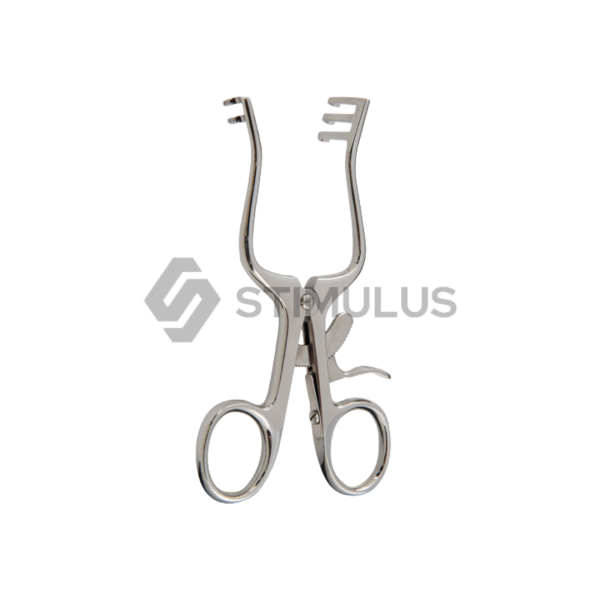 West Retractor With 2 Into 3 Teeth Sharp 115mm
