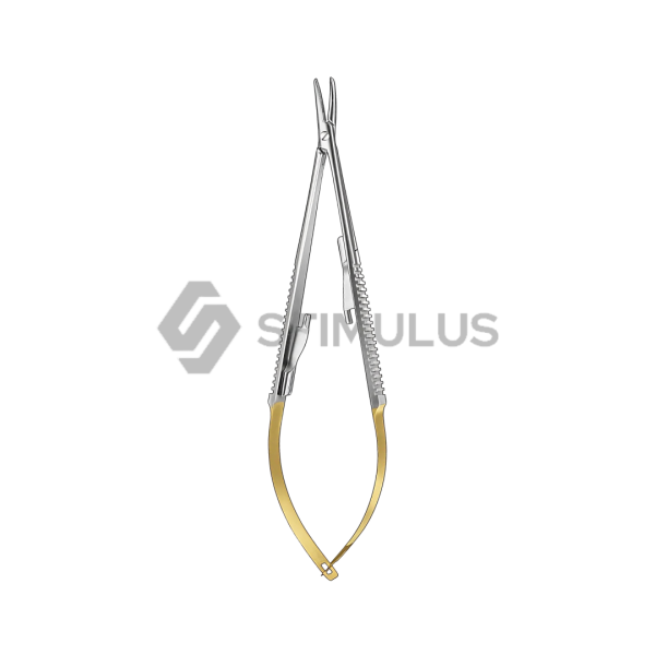 Castroviejo Needle Holder 14cm curved